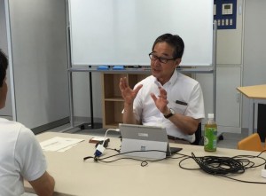 シニア起業セミナー講師　横屋創業マネージャーの写真